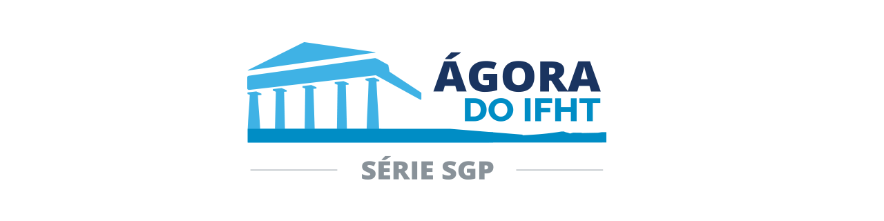 Logo do Ágora do IFHT - Série SGP